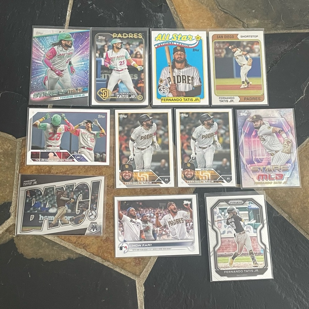 (11) Fernando Tatis Jr MLB Cards Baseball San Diego Padres